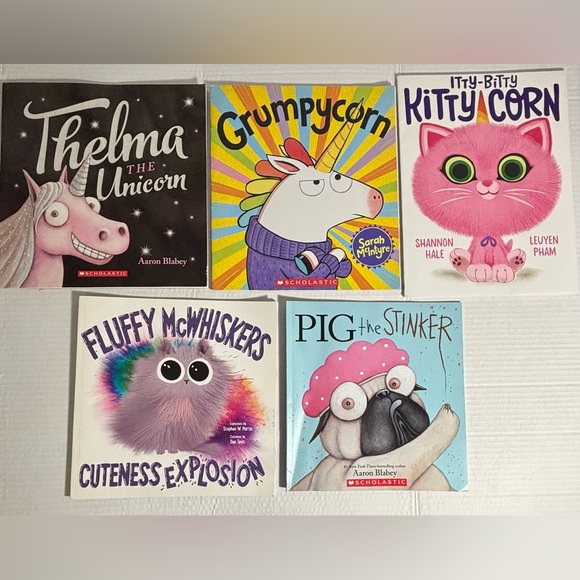 Scholastic Children’s Picture Books Lot of 5 Books - Picture 1 of 9